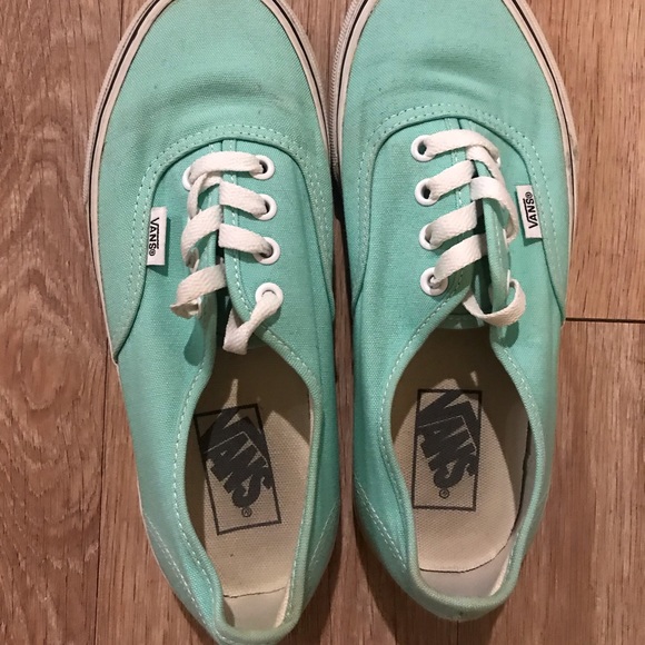 Light Blue Vans - Picture 1 of 3